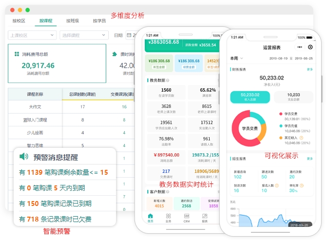 小型培训学校管理系统