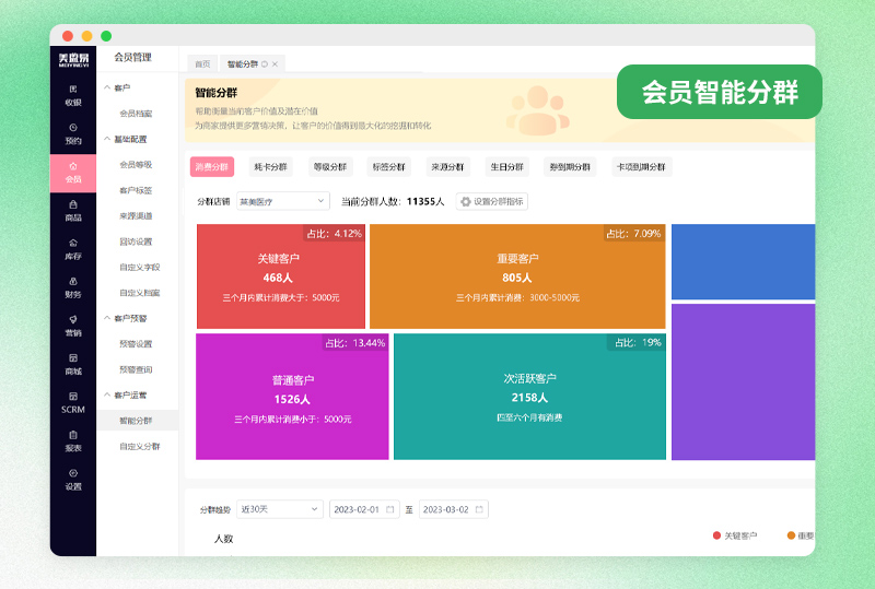 养生馆会员管理系统