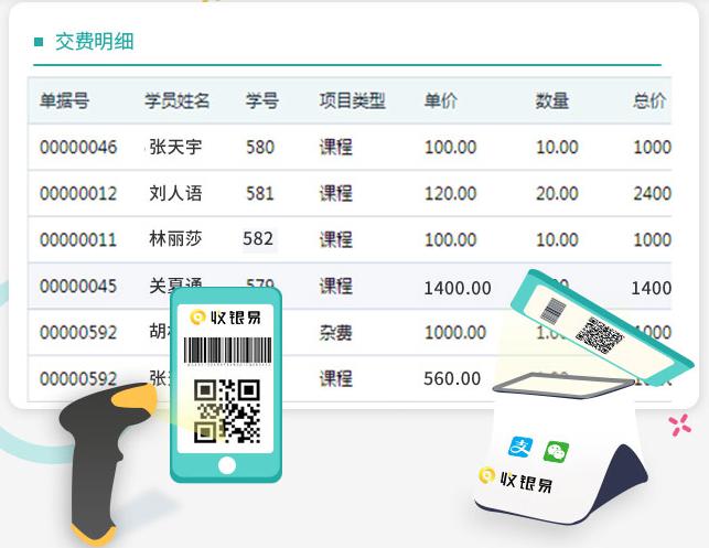 培训机构缴费系统