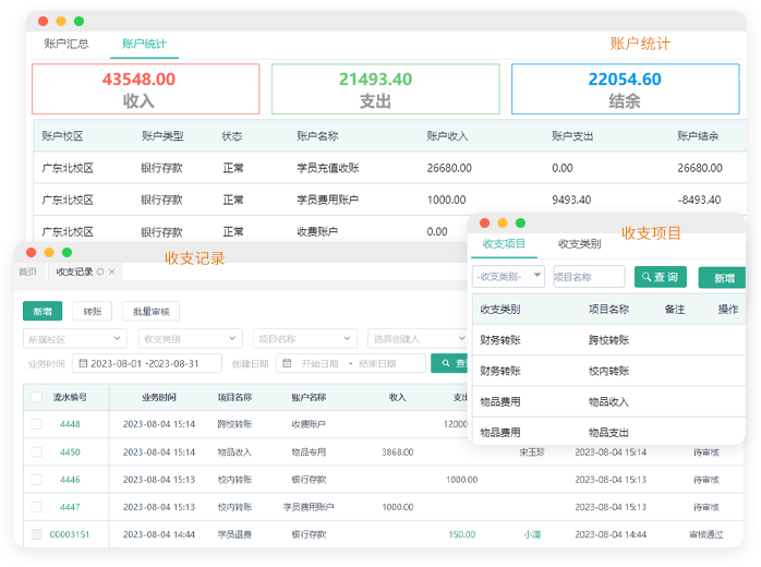 收支管理