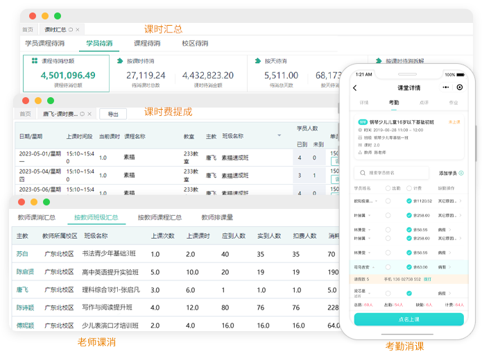 课时统计