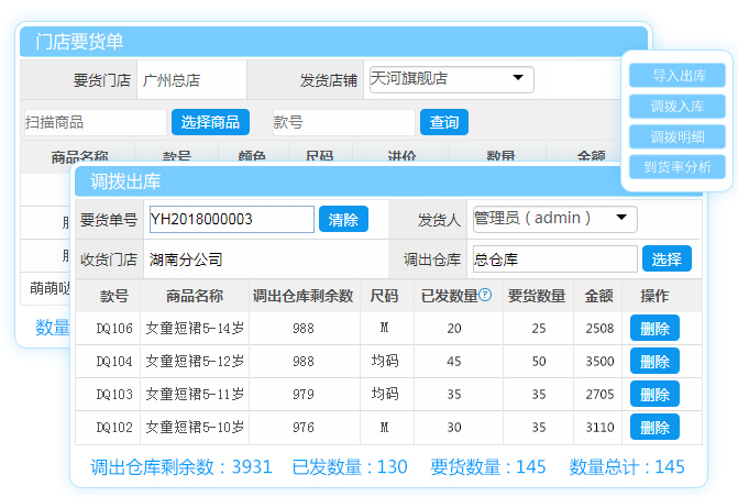 服装行业erp管理软件线上线下资金及支付一体化？