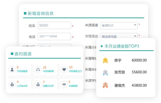 教育机构crm管理系统