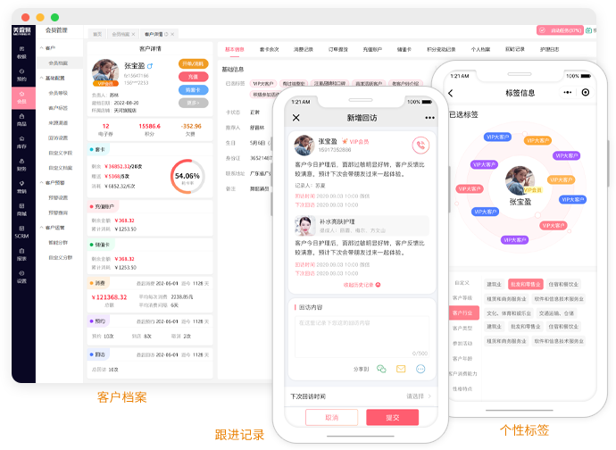 五大主流美容院会员管理系统详细对比，助你做出明智决策