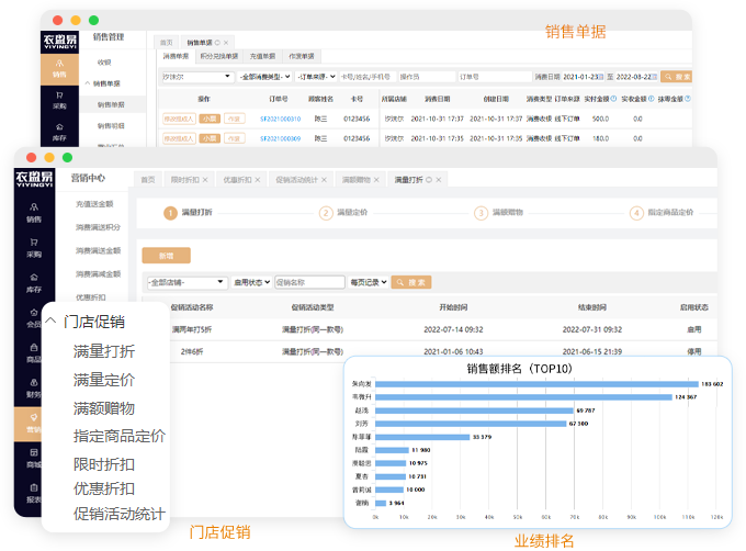 销售管理界面图