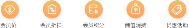 五大会员特权界面图