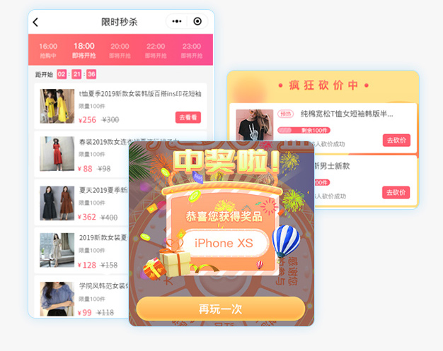 下单转化界面图